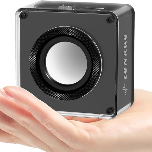 THE WAY  Mini Bluetooth Speaker, Wireless Portable Speaker, 5W Small Speaker, Clear Sound Quality, Support Tws/tf Card, Lanyard Design Suitable For