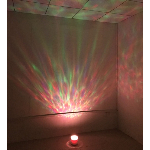 Starry sky projection lamp water pattern atmosphere northern lights Bluetooth speaker starry sky lamp bedroom creative gift night light