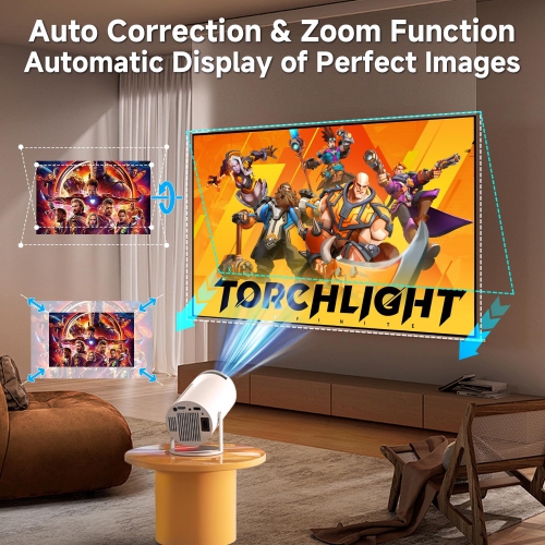 Portable smart projector supports HD