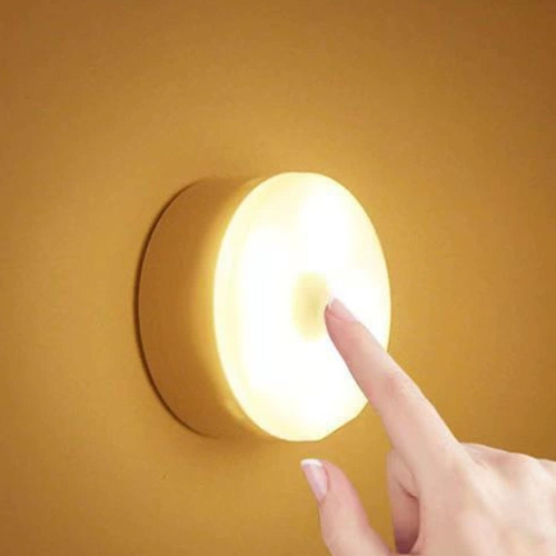 Lumière de la maternelle LED veilleuse de contrôle de lumière, interrupteur de capteur tactile lumière d'induction, diode électroluminescente