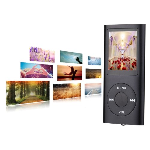 4th generation classic card mp4, 1.8 HD video mp4 mp3 player e-book, student walkman mp3, pink