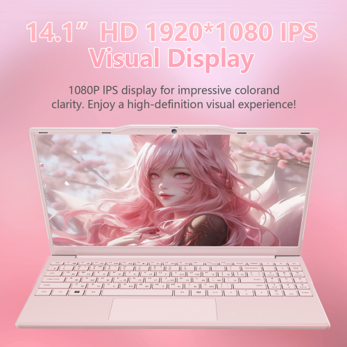 Auusda T141J 14.1" Laptop | Intel N5095 | 16GB RAM 1TB SSD | FHD IPS Display | Privacy Camera | Dual-Band Wi-Fi | HDMI & USB | Win 11 pro |