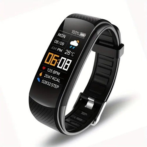 Sports Pedometer Smart Bracelet With Heart Rate, Blood Pressure and Blood Oxygen Monitoring for Android iOS