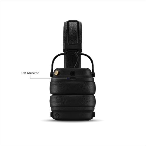 Boîte ouverte - Casque d'écoute Bluetooth Major V de Marshall - Noir