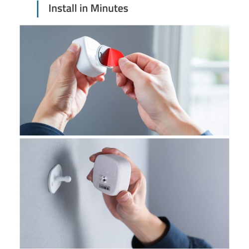 Motion Sensor, eufy Security Home Alarm System Motion Sensor, 100° Coverage, 30 ft Detection Range, 2-Year Battery Life, Adjustable Sensitivity