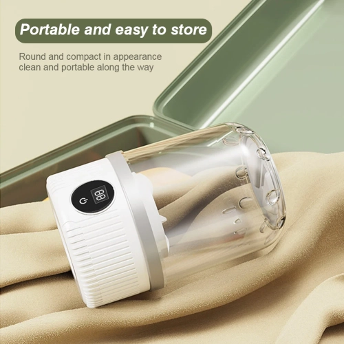 Mini Rechargeable Underwear Washing Machine, Portable Wireless Socks Gloves Washing Machine for Home or Travel Use - White
