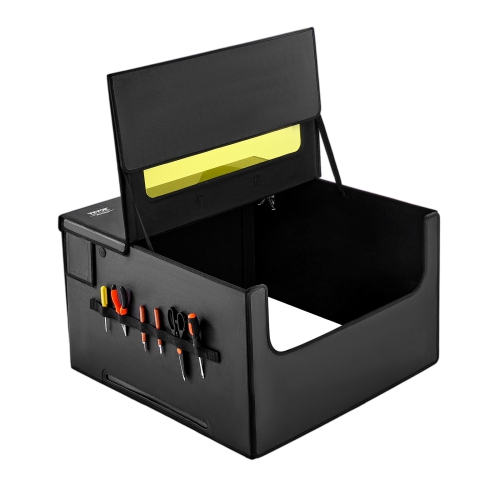 Boîtier de gravure laser VEVOR 31,5 x 31,5 x 19,6", ignifuge et couvercle de protection ignifuge, avec ventilateur d'échappement et tuyau, isole la