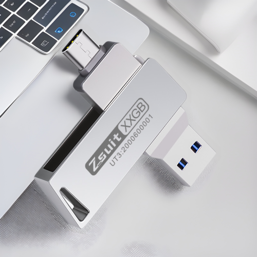 Clé USB de type C pour téléphone mobile 64&nbsp;g, USB 3.0 haute vitesse, clé USB double usage pour ordinateurs, clé USB d'extension OTG pour