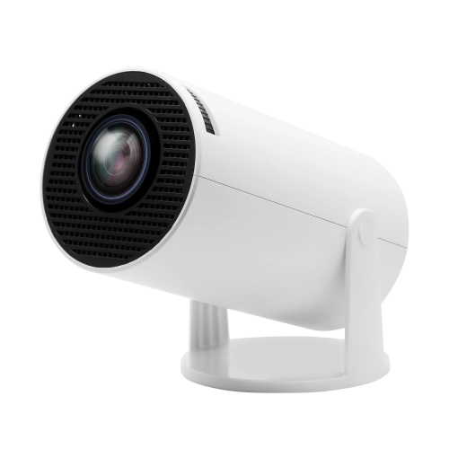 Home projector hy300 barrel desktop ATV interface, 100-inch large screen projection, creating an immersive home theater experience, white