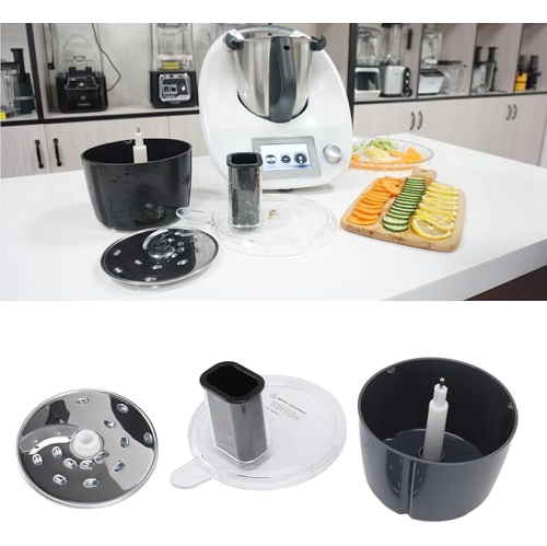 Vegetable Cutter Set, Cutting Kit for Vorwerk Thermomix TM5/6 Blender Slicing Shredding Multifunction