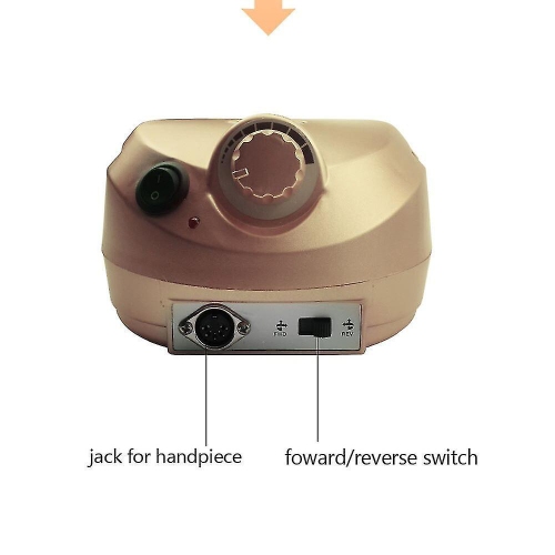 Nail Polisher, 35,000 RPM Portable Electric Nail File Set for Pedicure Manicure