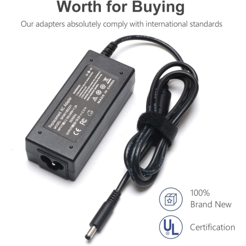 45W 19.5V 2.31A AC Adapter Laptop Charger for Dell Inspiron 15 7000 5000 3000 5551 5555 5558 7558 Series Inspiron 14 15-3552 7348 Series Dell XPS 11