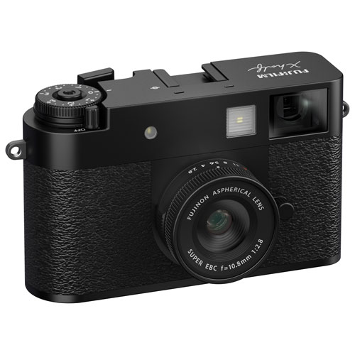 Fujifilm X Half Optical Zoom Digital Camera - Black