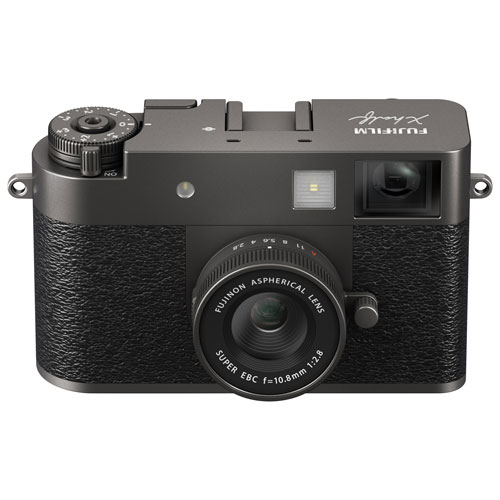 Appareil photo numérique à zoom optique X Half de Fujifilm - Argenté anthracite