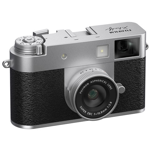 Fujifilm X Half Optical Zoom Digital Camera - Silver | Best Buy Canada
