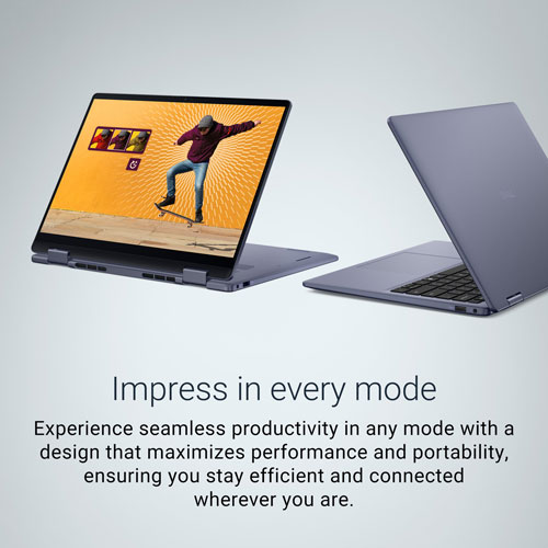 Dell 14" Touchscreen 2-in-1 Laptop - Midnight Blue (AMD Ryzen AI 7 350/16GB RAM/1TB SSD)