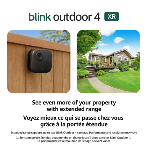 Blink Outdoor 4 Wire-Free 1080p Full HD IP Security Camera System with Sync Module Core XR - 6 Pack