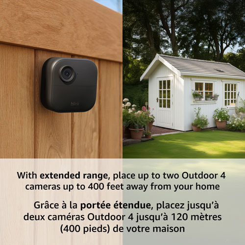 Blink Outdoor 4 Wire-Free 1080p Full HD IP Security Camera System with Sync Module Core XR - 6 Pack