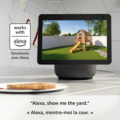 Système de surveillance avec caméras IP HD intégrale 1080p sans fil Outdoor 4 de Blink - Ensemble de 5