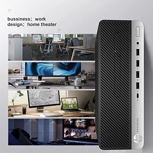 HP ProDesk 600 G3 Desktop – Intel Core i5 6th Gen – 32GB RAM – 512GB SSD – Windows 10 Pro – Refurbished