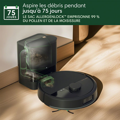 Aspirateur robot Wi-Fi à vidage automatique Roomba Plus 504 Vac d'iRobot - Exclusivité Best Buy