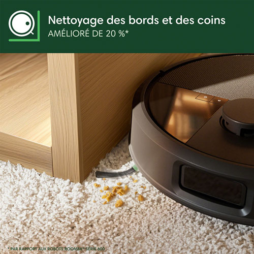 Aspirateur robot Wi-Fi à vidage automatique Roomba Plus 504 Vac d'iRobot - Exclusivité Best Buy