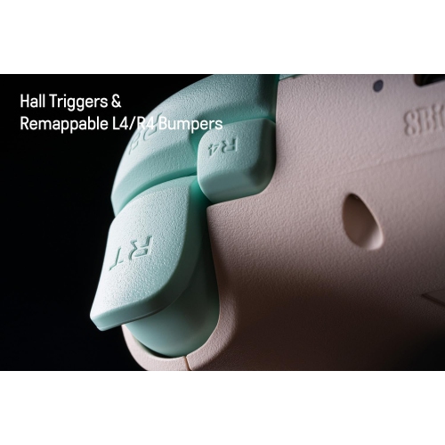 8Bitdo Ultimate 2C Hall Effect Joysticks & Triggers Wireless Controller for Windows PC and Android - Remappable L4/R4 Bumpers, Turbo, Rumble Vibration