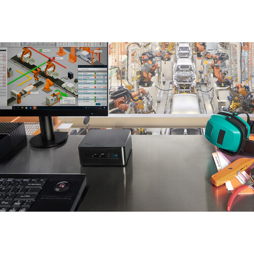 Intel NUC 13 Pro Mini Desktop, Intel i5-1350P vPro 12-Core, Intel Iris Xe Graphics, 24GB DDR4 2TB M.2 SSD , Thunderbolt 4, Wi-Fi, Bluetooth 5.3,