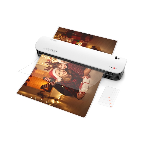 Image 1 de 9.. VEVOR A3 Paper Size Laminator Machine, Thermal Laminator, 2-3 min Quick Warm Portable Laminator, 3-5 mil Thickness, Ideal for Office, Business, or
