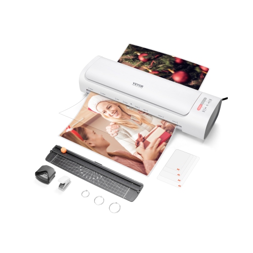 VEVOR  A3 Paper Size Laminator Machine, Cold And Hot Laminator, 1 Min Quick Warm Thermal Laminator, 3-5 Mil Thickness, Ideal for Office, Business, Or