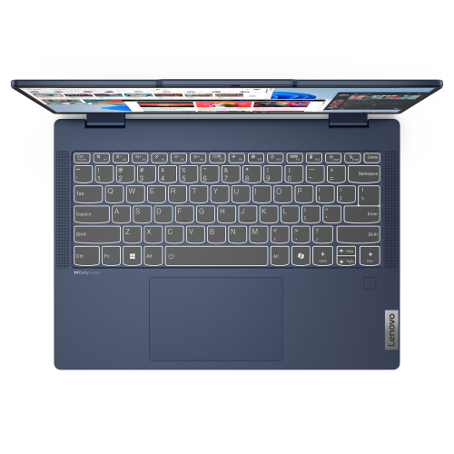Lenovo IdeaPad 5 2-in-1 Laptop, 6-Core AMD Ryzen 5 8645HS, 14" WUXGA IPS Touchscreen Display, AMD Radeon 760M GPU, 16GB LPDDR5 512GB SSD, Backlit KB,