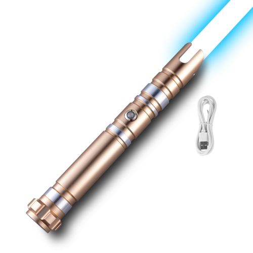 Image 1 de 9.. Sabre lumineux VEVOR 12 couleurs RVB Dueling Light Saber, son FX et poignée réaliste, sabre à épées lumineuses rechargeable pour adultes et enfants,