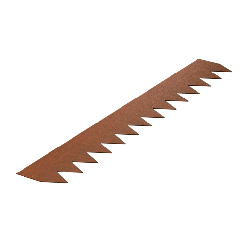 VEVOR 6 Packs Steel Landscape Edging, 40 x 6 in Weather-Resistant & Pre-Rust Metal Landscape Edging, Bendable Garden Edging Border, Heavy Duty Lawn