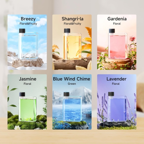 Essential Oil Diffuser with 100 Adjustable Fragrance Levels, Ultrasonic Atomization, Quiet Operation, Waterless Design, Desktop Use, Digital Display