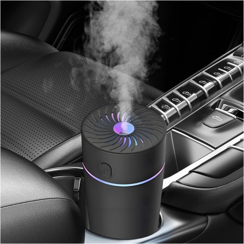Car Fragrance Diffuser, USB Powered Car Air Freshener Spray Humidifier Essential Oil Diffuser, Portable Car Air Freshener Aromatherapy Diffuser, Car