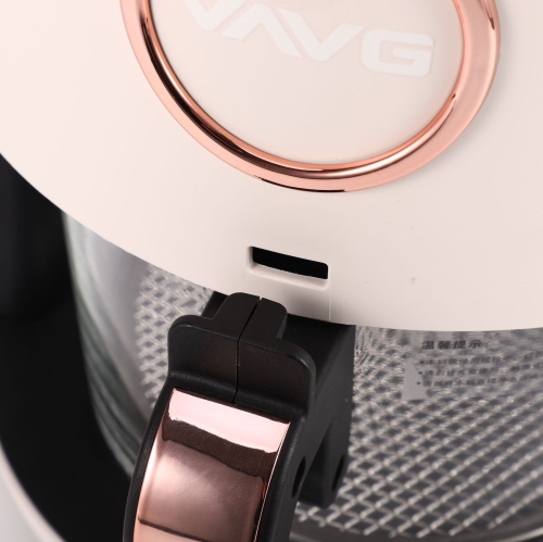 Hot sale air fryer wholesale smart home 110V-220V large capacity, smart visualization air fryer white