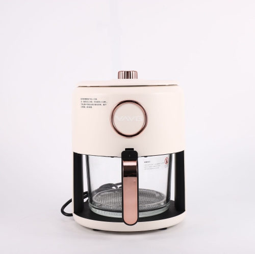 Hot sale air fryer wholesale smart home 110V-220V large capacity, smart visualization air fryer white