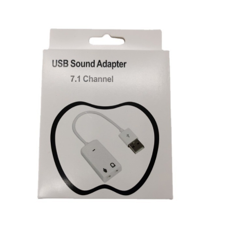 USB external sound card, 5.1 channel, stereo mixing sound card, USB wired sound card, computer sound card
