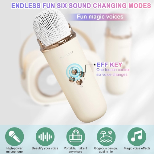 New karaoke Bluetooth speaker, with microphone, karaoke, portable mini souvenir gift for children's small speaker