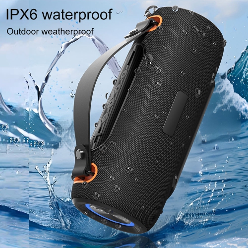 New Bluetooth speaker, outdoor portable 30W high-volume high-quality audio, IPX6 waterproof rhythmic lights, outdoor waterproof Bluetooth speaker