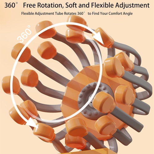 Head Massager Scalp Massager Electric Scalp Massager with 20 Massage Nodes,5 Modes,360-Degree Adjustable Massage