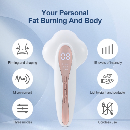 Electric Anti Cellulite Massager Wireless Fat Burner Infrared Heating Weight Loss Massager RF EMS Body Slimming Machine