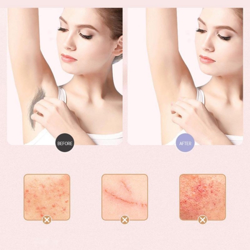 2 in 1 Body Shaver, Rechargeable Women's Bikini Trimmer, Double-Headed Pink Lady Shaver, Mini Portable for Travel and Home Use