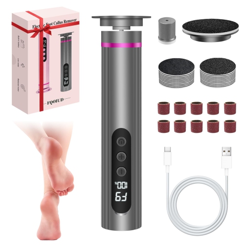 Electric Callus Remover, Two-in-One Electric Foot Grinder, Foot Care Tools Suitable as Valentine's Day Gifts