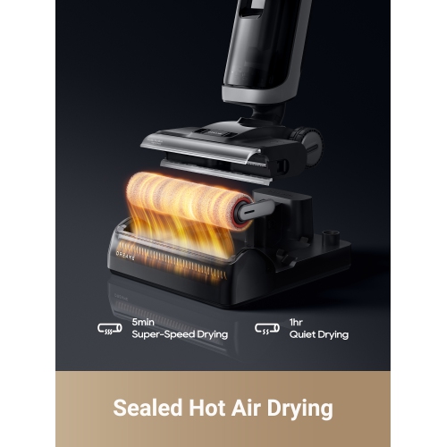 Dreame H14 Pro Wet Dry Vacuum Cleaner, 180° Lie-Flat Vacuum Mop, 140°F Washing and Fast Hot Air Drying, 18,000 Pa Suction Power, Easy GlideWheel