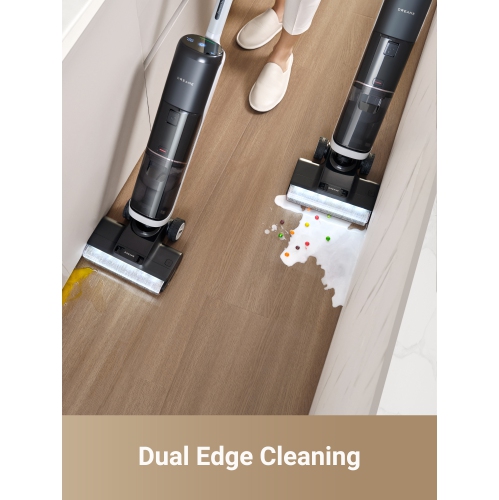 Dreame H14 Pro Wet Dry Vacuum Cleaner, 180° Lie-Flat Vacuum Mop, 140°F Washing and Fast Hot Air Drying, 18,000 Pa Suction Power, Easy GlideWheel