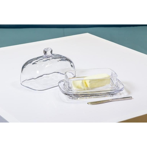 MDR Trading Large Rectangle Covered Butter Dish