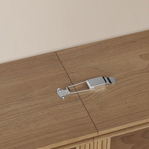 VAUXHILL & CO. Halston Standard Bookcase Adjustable Storage Shelving Unit, Oak