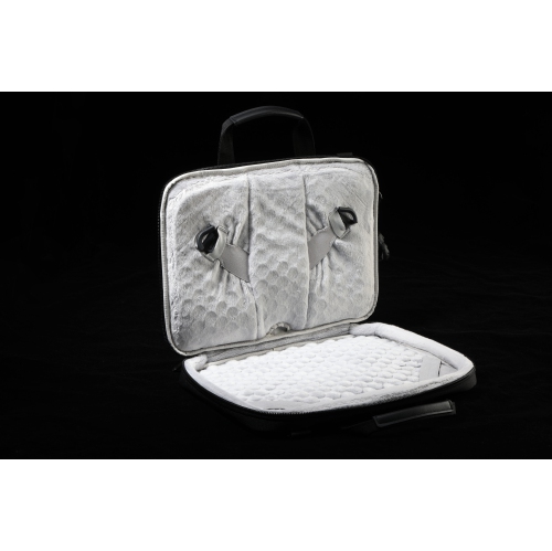 Housse Bolligen de Swissdigital pour portable de 14&nbsp;po – Chargement USB, hydrofuge, système Add-A-Bag, protection rembourrée, voyage