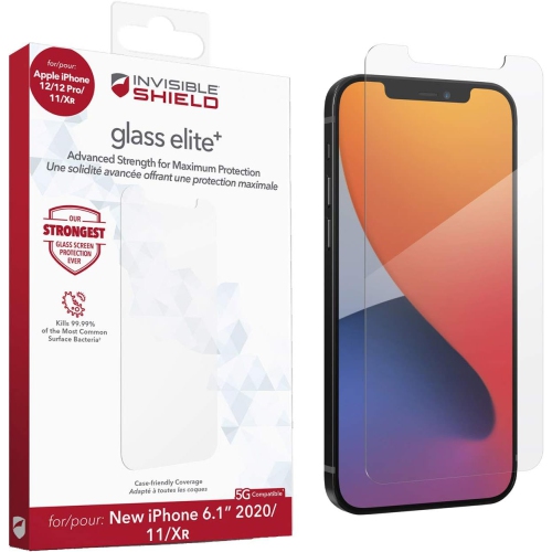 Protecteur d'écran en verre InvisibleShield pour iPhone 12 Pro